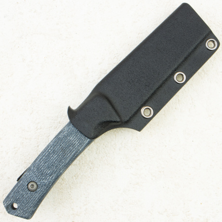 Нож OWL Barn XS F, N690 Cryo, Micarta Jeans Gray, Kydex