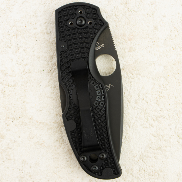 Нож Spyderco Native 5, Combo Edge, CPM S30V, FRN Black, C41PSBBK5