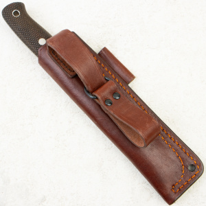 Нож Южный Крест Модель X M, Elmax, Convex, Micarta Койот, Насечка, 208