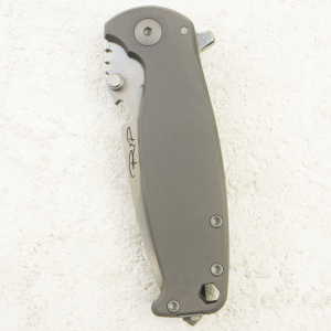 Нож DPX Gear HEST/F 4.0, MagnaCut, Sandblasted Titanium Handle, DPXHSF403 Нож DPX Gear HEST/F 4.0, MagnaCut, Sandblasted Titanium Handle, DPXHSF403