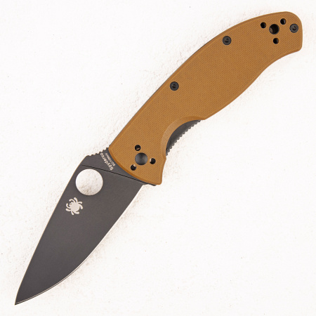 Нож Spyderco Tenacious, 122GPBBN, 8Cr13MoV, G10 Brown