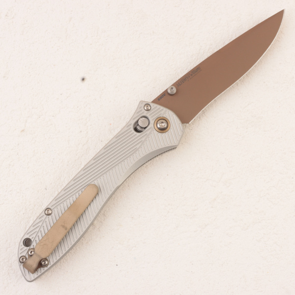 Нож Benchmade SEVEN|TEN, S90V, Gray Aluminum Handle, 710FE-24