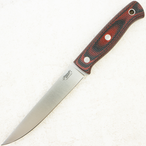 Нож Южный Крест Рыбацкий L, VG-10, Micarta Black/Red Handle, 219
