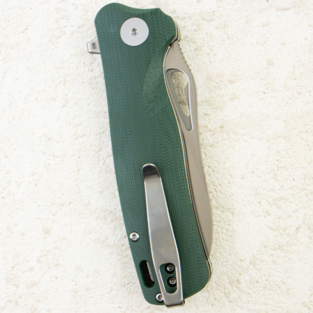 Нож Petrified Fish Bunta, D2 Satin, G10 Green Handle, PF868GR Нож Petrified Fish Bunta, D2 Satin, G10 Green Handle, PF868GR