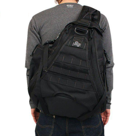 Тактический рюкзак MAXPEDITION Monsoon GearSlinger 16L, Black, 0410B