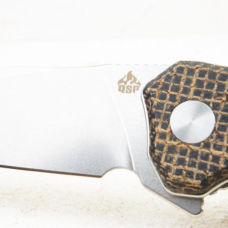 Нож QSP Walrus, D2 Tool Steel, Micarta Brown Handle, QS151-B1 Нож QSP Walrus, D2 Tool Steel, Micarta Brown Handle, QS151-B1
