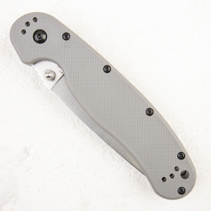 Ontario Rat 1 Folder Gray, Satin Blade, ON8848GY Ontario Rat 1 Folder Gray, Satin Blade, ON8848GY