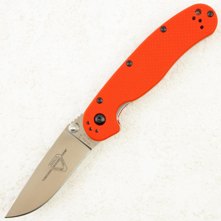 Нож Ontario Red RAT 2, S35VN, Satin, Red G10, 8064