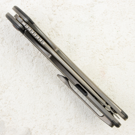 Нож WE Knife Equivik Flipper Knife, CPM 20CV, Titanium & Carbon Fiber Handle, WE23020-1 Нож WE Knife Equivik Flipper Knife, CPM 20CV, Titanium & Carbon Fiber Handle, WE23020-1