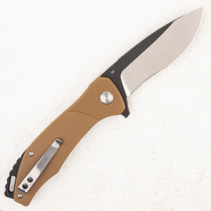 Нож QSP Raven, D2, G10 Brown - складной туристические ножи из стали Нож QSP Raven, D2, G10 Brown - складной туристические ножи из стали