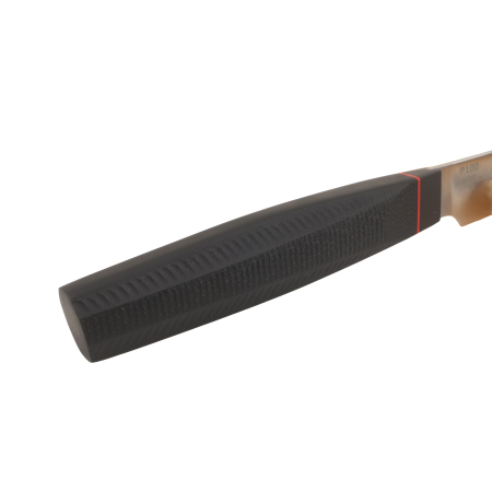 Нож овощной OWL P100 F, N690 Cryo, G10 Black Handle
