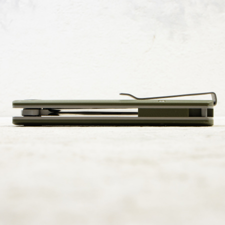 Нож Petrified Fish Beluga, K110, Sandblasting, G10 Green Handle, PFP01GR Нож Petrified Fish Beluga, K110, Sandblasting, G10 Green Handle, PFP01GR