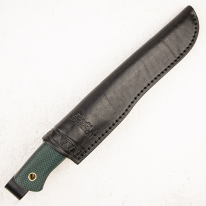 Нож Южный Крест Партнер L Эксперт, N690, Конвекс, Микарта Изумруд, Насечка Нож Южный Крест Партнер L Эксперт, N690, Конвекс, Микарта Изумруд, Насечка - купить в интернет-магазине Blademan