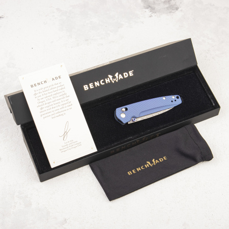 Нож Benchmade Valet Gold Class Limited, Damasteel, Titanium Нож Benchmade Valet Gold Class Limited, Damasteel, Titanium - купить в интернет-магазине Blademan