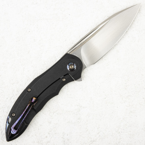 Нож WE Knife Makani, CPM 20CV, Titanium/Flamed Titanium. LIMITED EDITION - складной туристические ножи из стали Нож WE Knife Makani, CPM 20CV, Titanium/Flamed Titanium. LIMITED EDITION - складной туристические ножи из стали