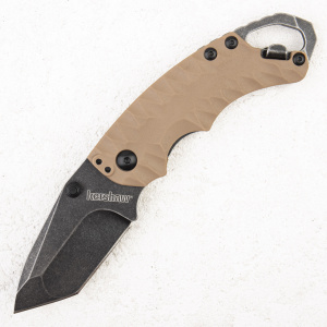 Нож Kershaw Shuffle II Tanto, Tan - складной туристические ножи из стали Нож Kershaw Shuffle II Tanto, Tan - складной туристические ножи из стали
