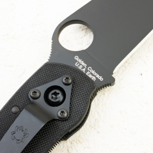 Нож Spyderco Military C36GPBK, CPM S30V, G10 Black - складной туристические ножи из стали Нож Spyderco Military C36GPBK, CPM S30V, G10 Black - складной туристические ножи из стали