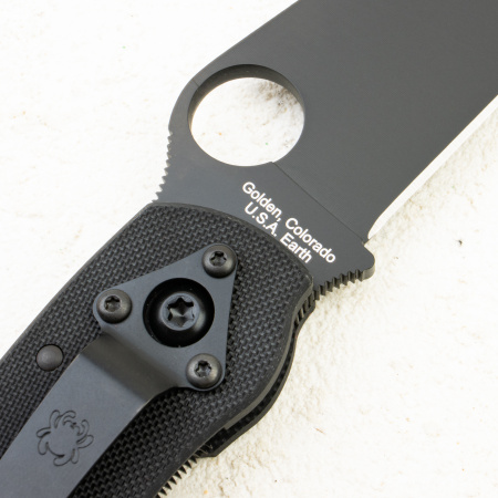 Нож Spyderco Military C36GPBK, CPM S30V, G10 Black Нож Spyderco Military C36GPBK, CPM S30V, G10 Black - купить в интернет-магазине Blademan