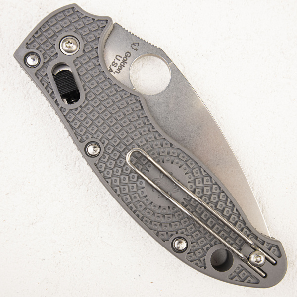 Нож Spyderco Manix 2, Maxamet, G10 Gray - складной туристические ножи из стали