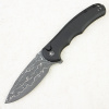 Нож CIVIVI Praxis Button Lock, Damascus, Black Aluminum Handle, C18026E-DS1 Нож CIVIVI Praxis Button Lock, Damascus, Black Aluminum Handle, C18026E-DS1