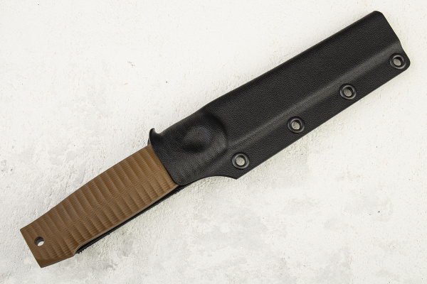 Нож OWL NORTH F, N690 CRYO, G10 Sand, KYDEX Classic - купить в интернет-магазине Blademan