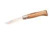 Opinel №8, коричневая рукоять — нож в открытом виде