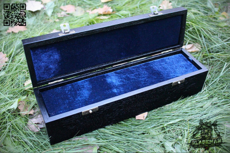 Dubox Шкатулка из Дуба с двойным дном, Синий - купить в интернет-магазине Blademan