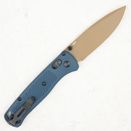 Нож Benchmade Bugout, CPM-S30V, Crater Blue Grivory, 535FE-05