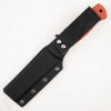 Нож OWL Hoot F, N690 Cryo, G10 Orange, Kydex Classic - купить в интернет-магазине Blademan
