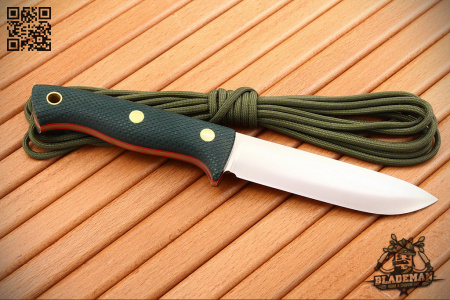 Нож Южный Крест - Кедр, N690, Конвекс, Изумрудная Микарта - купить в интернет-магазине Blademan