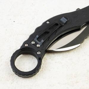 Нож-керамбит QSP Eagle, D2, G10 Black, QS120-B Нож-керамбит QSP Eagle, D2, G10 Black, QS120-B