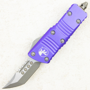Нож Microtech Mini Troodon Hellhound, Apocalyptic, M390, Aluminum Purple, 819-10, (Signature Series) Нож Microtech Mini Troodon Hellhound, Apocalyptic, M390, Aluminum Purple, 819-10, (Signature Series)