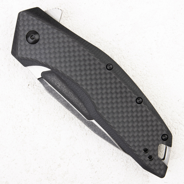 Нож Kershaw Flourish, 8Cr13MoV, G10/Carbon Fiber Black, 3935