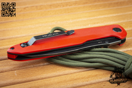 Нож Mr.Blade Convair, D2 Black, G10 RED Нож Mr.Blade Convair, D2 Black, G10 RED - купить в интернет-магазине Blademan