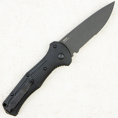 Нож Benchmade Claymore Combo, D2, Grivory Black, 9070SBK Нож Benchmade Claymore Combo, D2, Grivory Black, 9070SBK