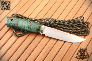 Южный Крест - Джек, Карельская береза Малахит, M390 - купить в интернет-магазине Blademan