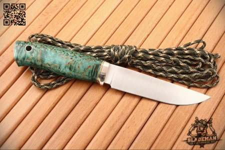 Южный Крест - Джек, Карельская береза Малахит, M390 - купить в интернет-магазине Blademan