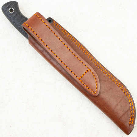 Нож Южный Крест Нессмук норд хантер, Convex, Elmax, Micarta Черная, Насечка, 231.1862.Elmax.K