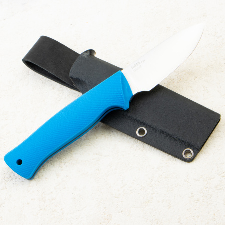 Нож OWL Ulula S F, N690 Cryo, G10 Blue, Kydex