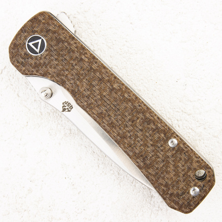 Нож QSP Hawk, 14C28N, Micarta Brown Нож QSP Hawk, 14C28N, Micarta Brown - купить в интернет-магазине Blademan