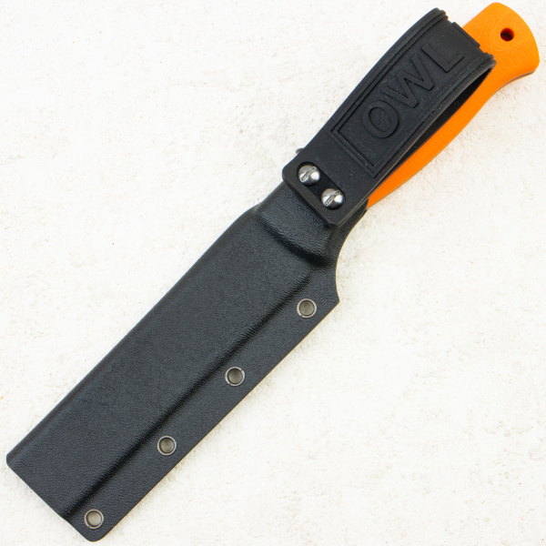 Нож OWL Otus F, N690 Cryo, G10 Orange, Kydex