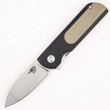Нож Bestech Knives PEBBLE, G10 Черно-песочный