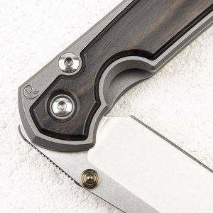 Нож Chris Reeve Small Sebenza 31, S45VN, Titanium/Macassar Ebony - складной туристические ножи из стали Нож Chris Reeve Small Sebenza 31, S45VN, Titanium/Macassar Ebony - складной туристические ножи из стали