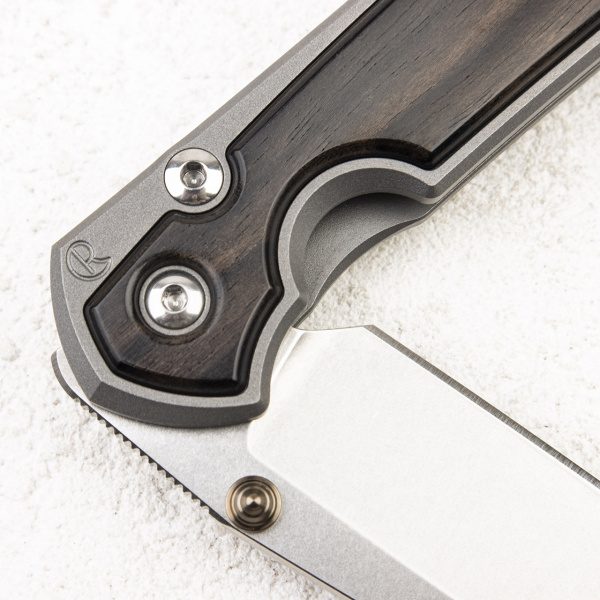 Нож Chris Reeve Small Sebenza 31, S45VN, Titanium/Macassar Ebony - складной туристические ножи из стали