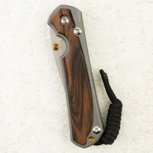 Нож Chris Reeve Small Sebenza 31 Inlay, CPM MagnaCut, Titanium/Macassar Ebony Handle, S31-1116 Нож Chris Reeve Small Sebenza 31 Inlay, CPM MagnaCut, Titanium/Macassar Ebony Handle, S31-1116