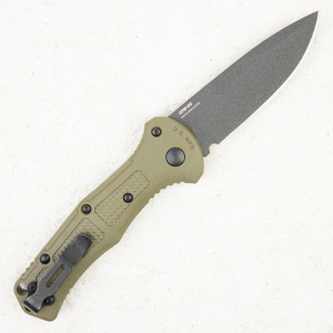 Нож Benchmade Mini Claymore, 9570BK-1, CPM-D2, Grivory Green - складной туристические ножи из стали Нож Benchmade Mini Claymore, 9570BK-1, CPM-D2, Grivory Green - складной туристические ножи из стали