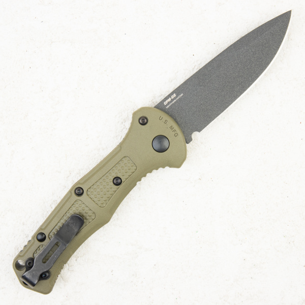 Нож Benchmade Mini Claymore, 9570BK-1, CPM-D2, Grivory Green