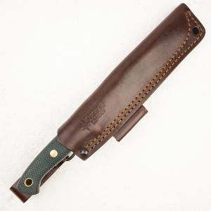 Нож Южный Крест Шершень L, D2, Конвекс, Микарта Изумруд, Насечка - купить в интернет-магазине Blademan