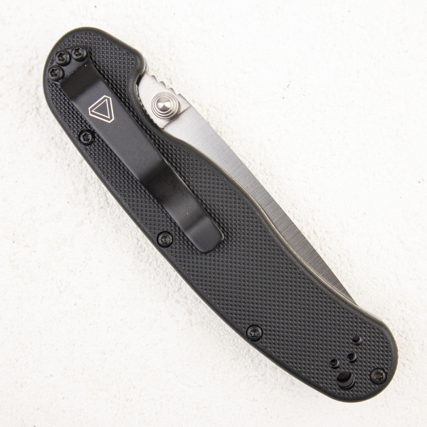 Нож Ontario RAT-2, D2, Satin, Black Nylon, 8828