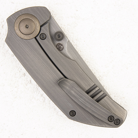 Нож WE Knife Thug, CPM 20CV, Marble Carbon/Titanium - купить в интернет-магазине Blademan